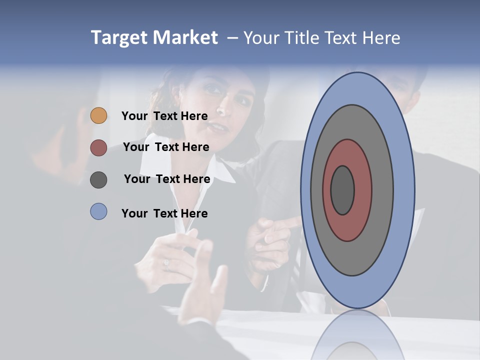 Corporate Photography Diverse PowerPoint Template