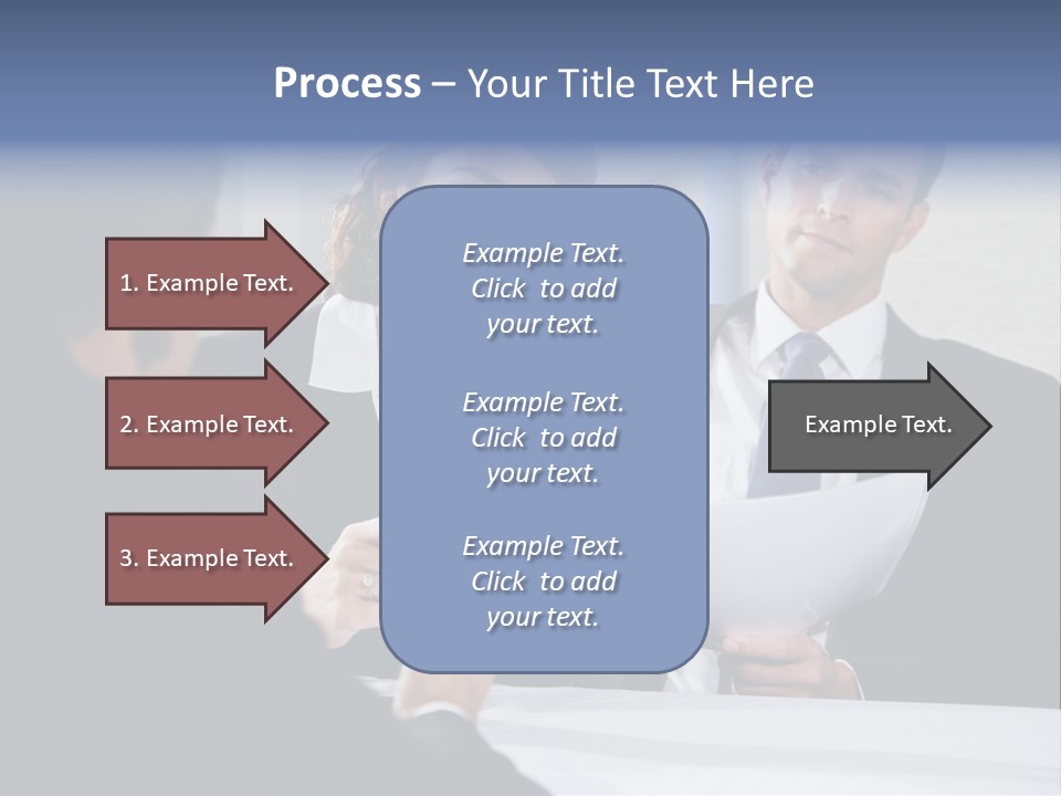 Corporate Photography Diverse PowerPoint Template