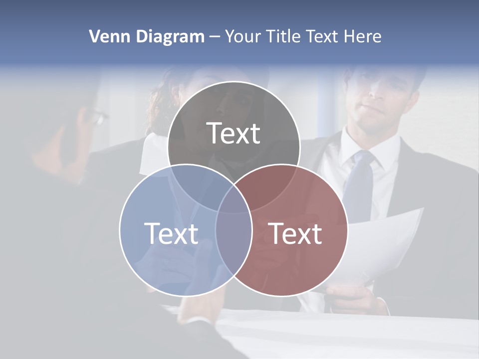 Corporate Photography Diverse PowerPoint Template