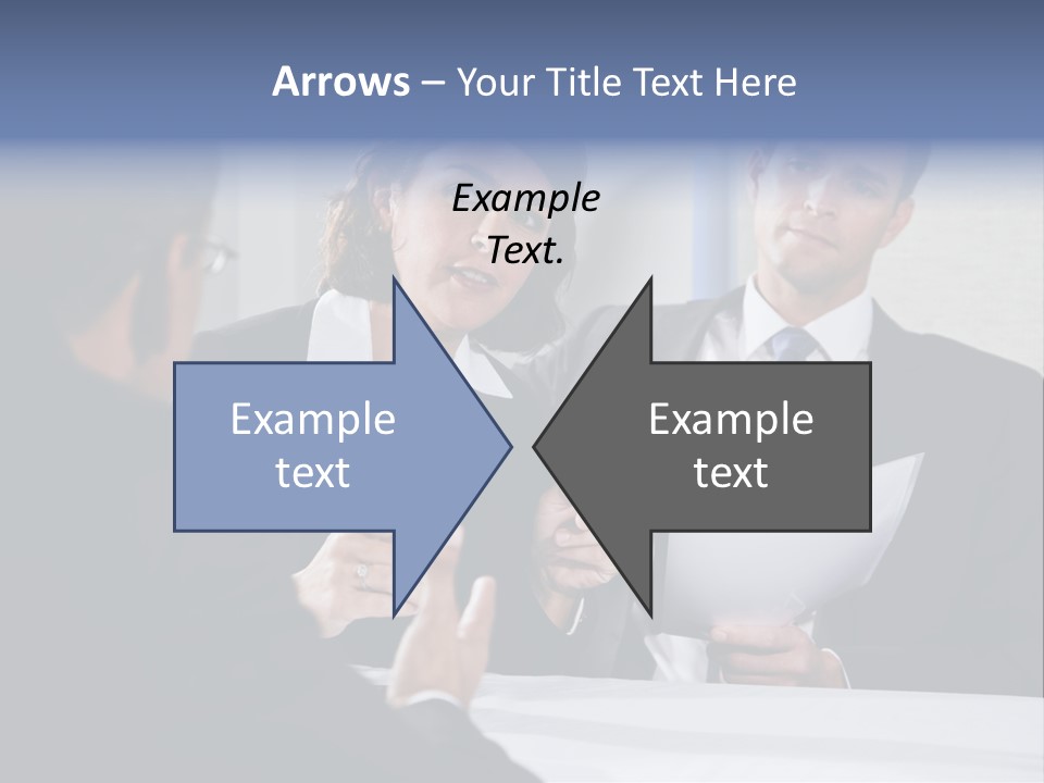 Corporate Photography Diverse PowerPoint Template