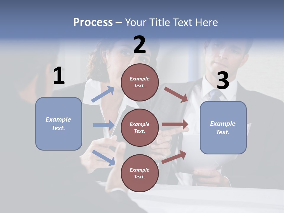 Corporate Photography Diverse PowerPoint Template