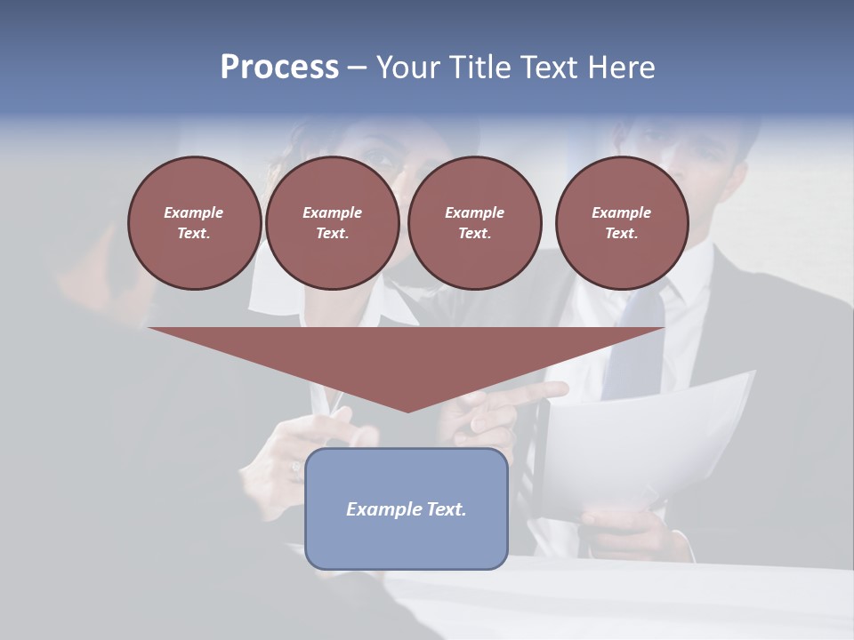 Corporate Photography Diverse PowerPoint Template