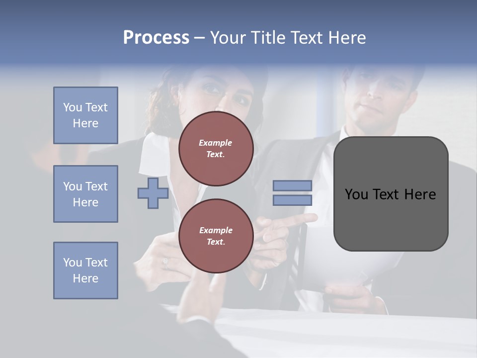Corporate Photography Diverse PowerPoint Template