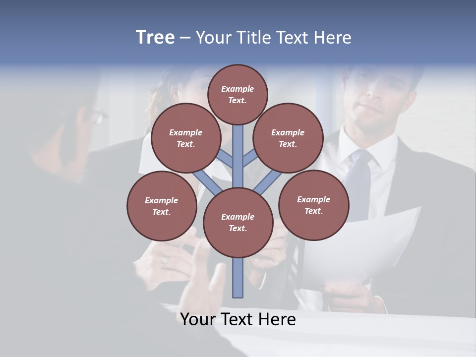 Corporate Photography Diverse PowerPoint Template