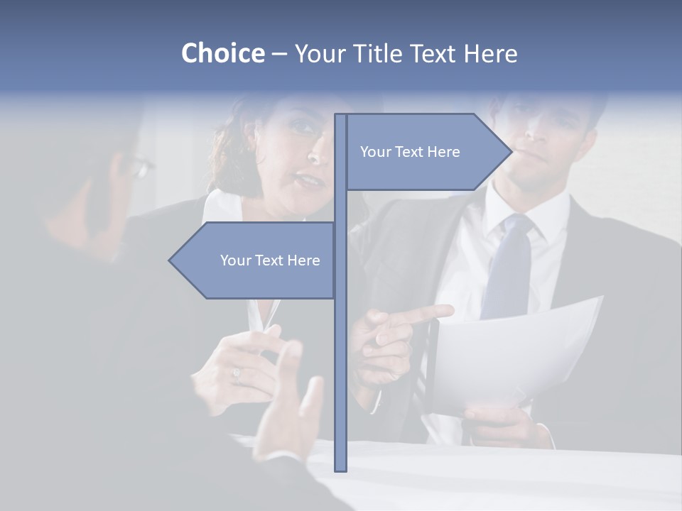 Corporate Photography Diverse PowerPoint Template