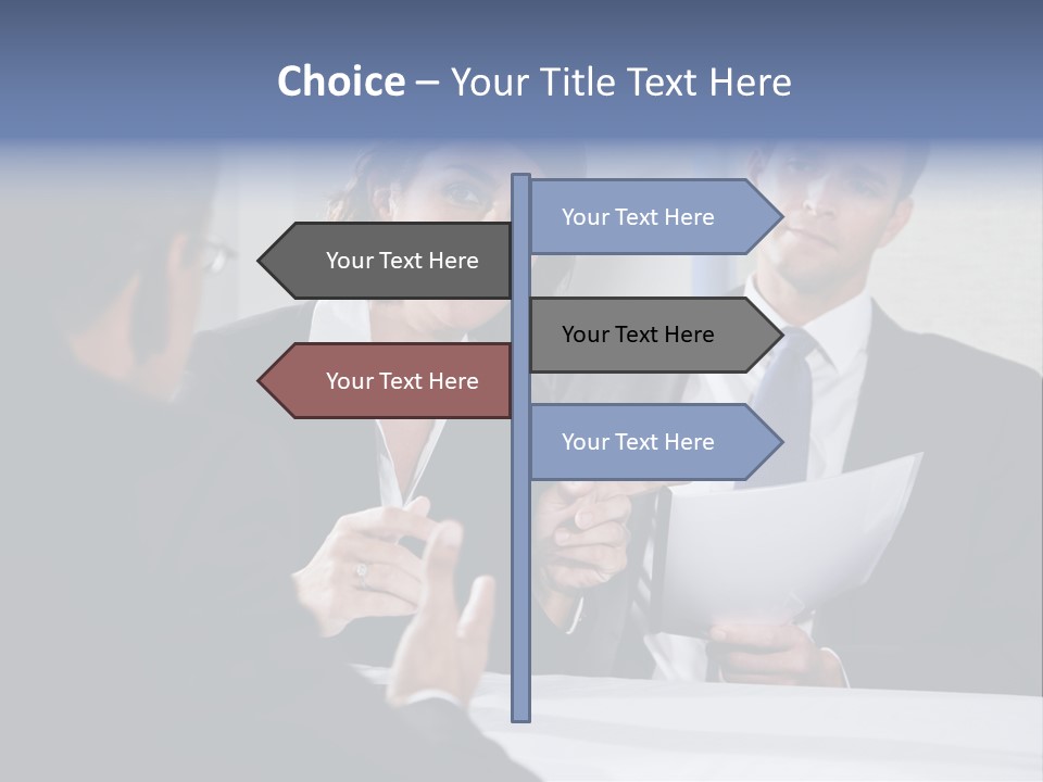 Corporate Photography Diverse PowerPoint Template