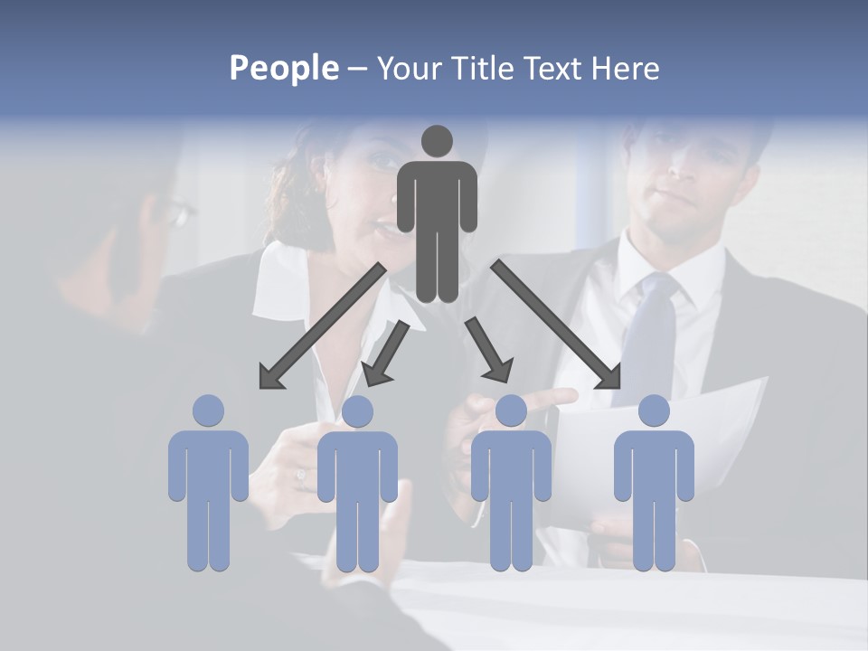 Corporate Photography Diverse PowerPoint Template