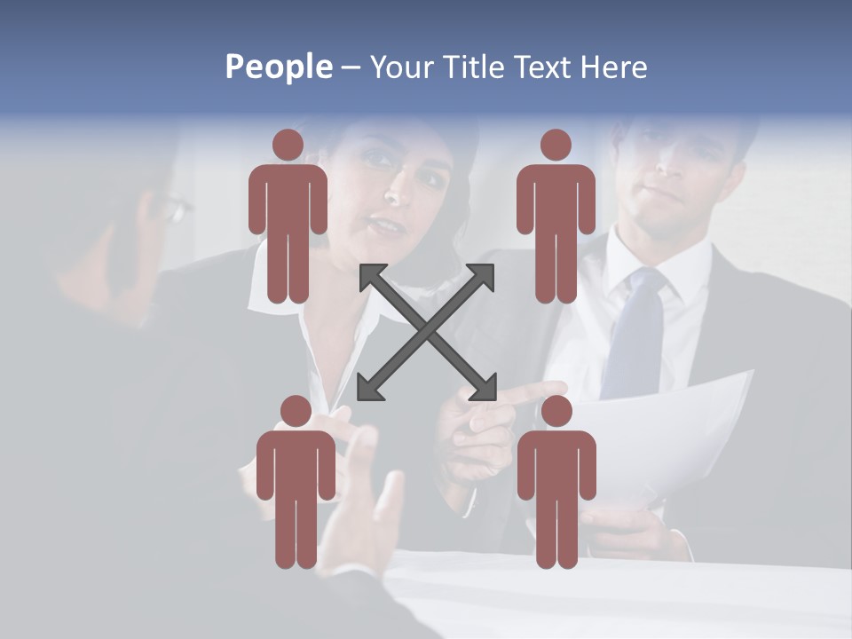 Corporate Photography Diverse PowerPoint Template