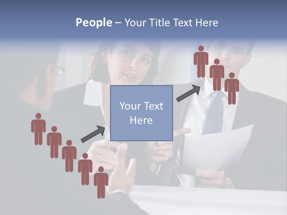 Corporate Photography Diverse PowerPoint Template