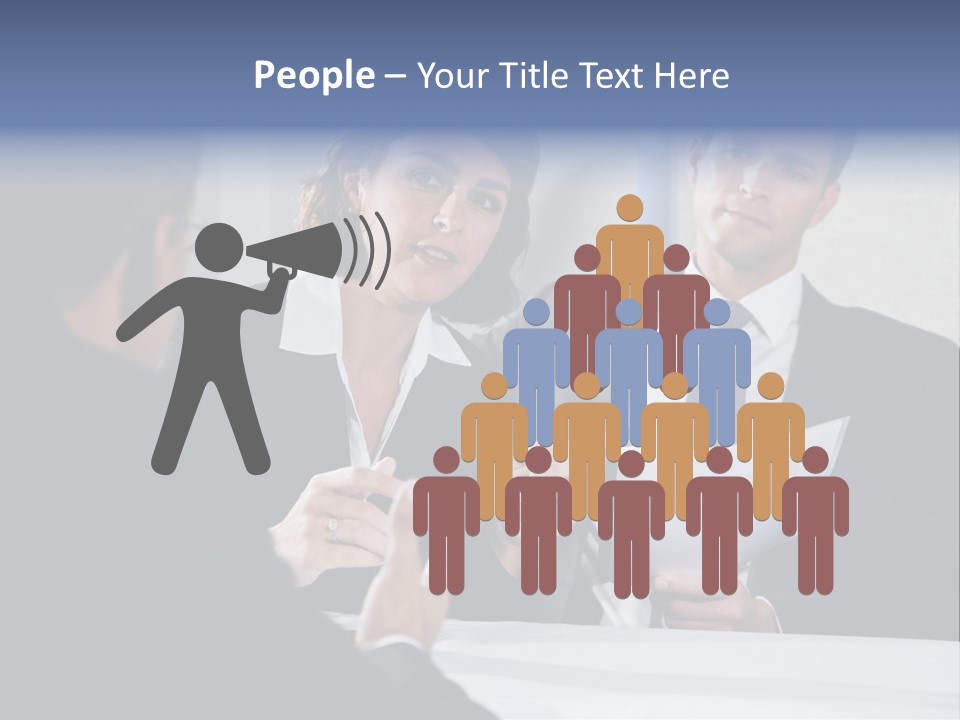 Corporate Photography Diverse PowerPoint Template