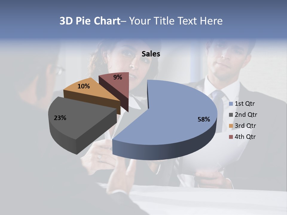 Corporate Photography Diverse PowerPoint Template