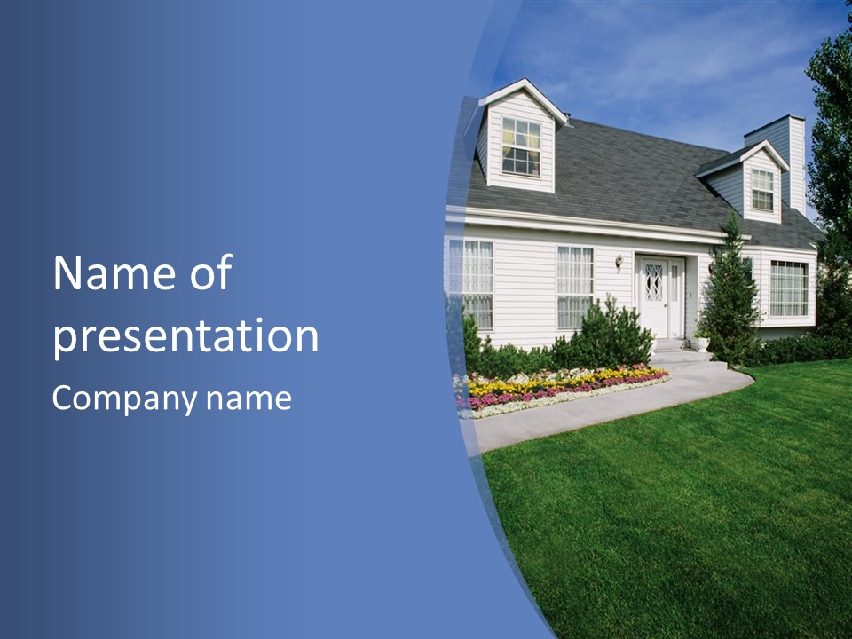 Cod Suburban Development PowerPoint Template