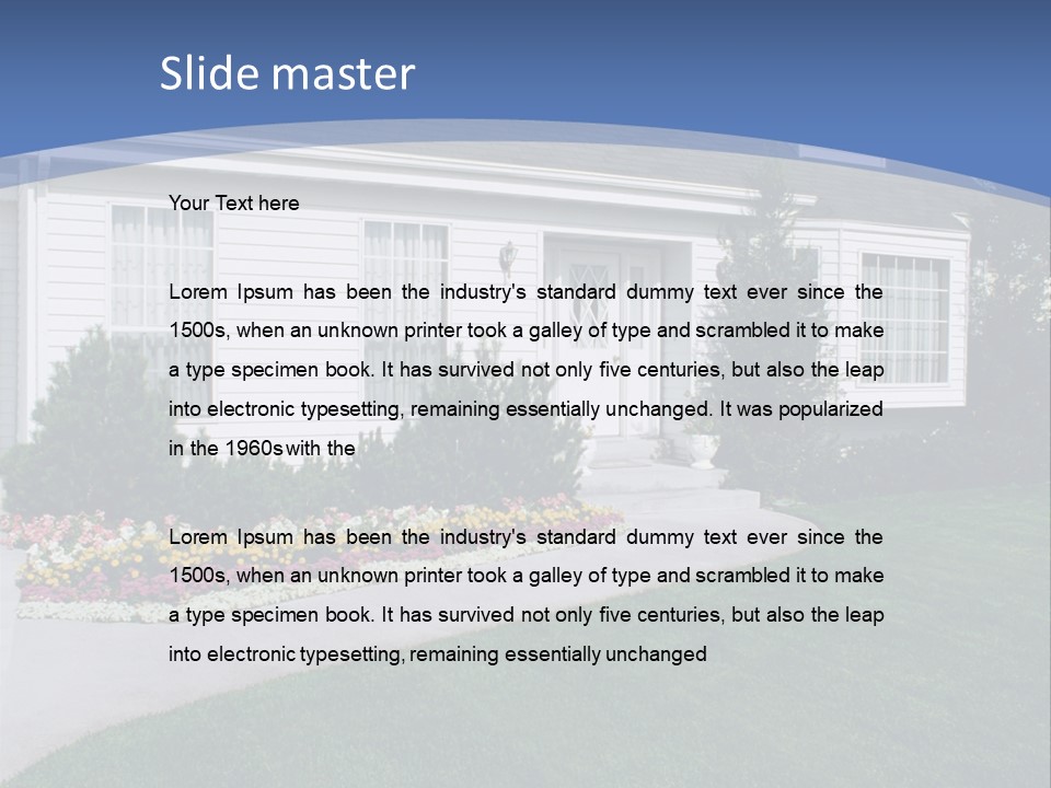 Cod Suburban Development PowerPoint Template