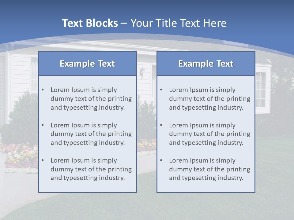 Cod Suburban Development PowerPoint Template