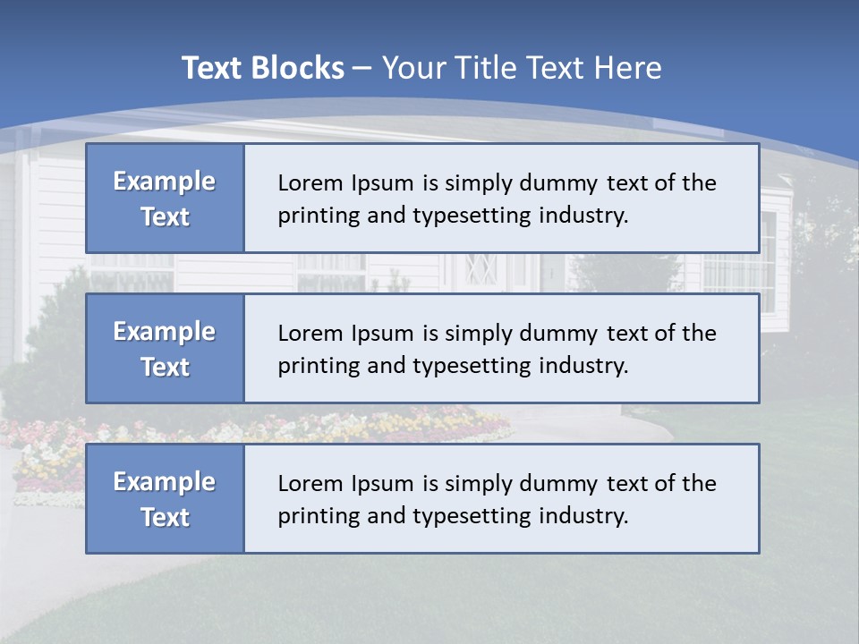 Cod Suburban Development PowerPoint Template