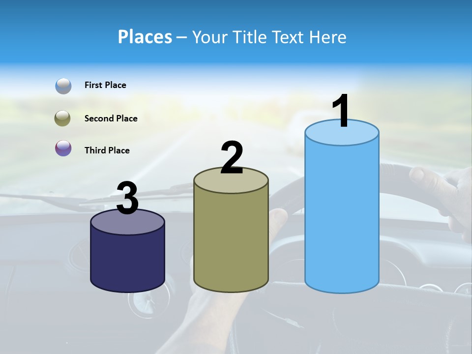 Front Person Transport PowerPoint Template