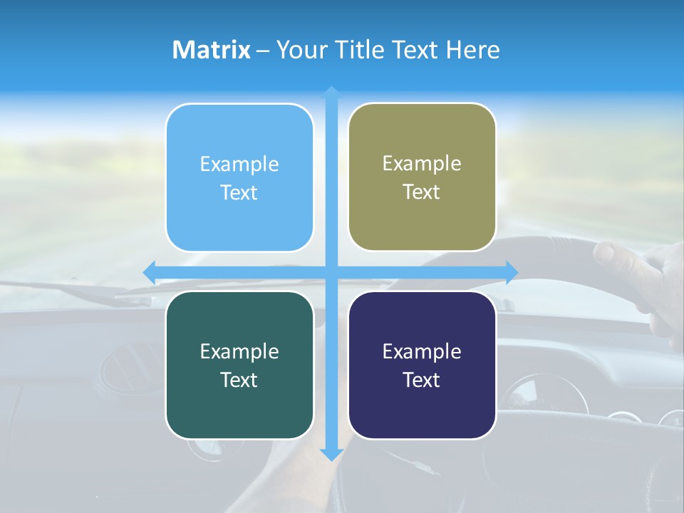Front Person Transport PowerPoint Template