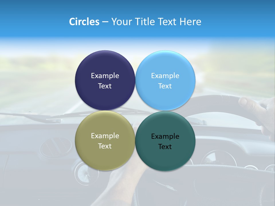 Front Person Transport PowerPoint Template