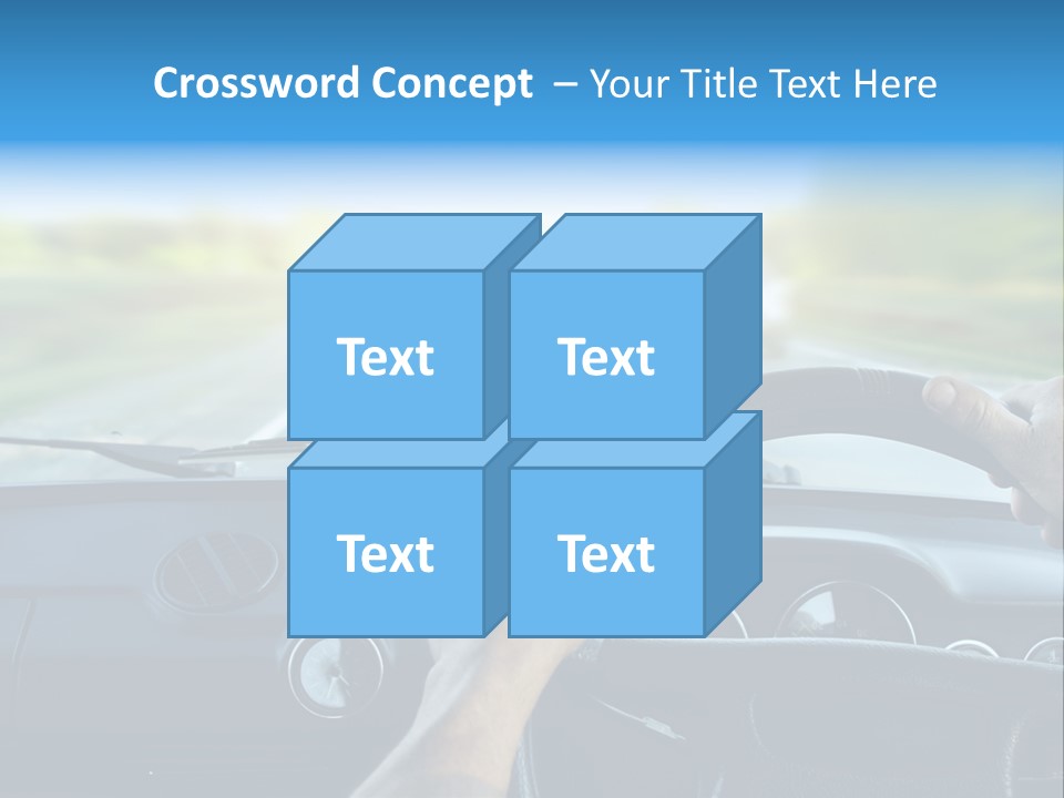Front Person Transport PowerPoint Template