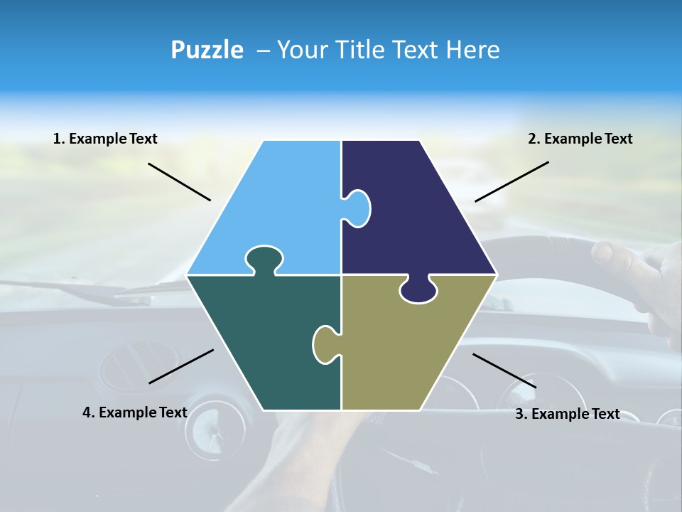 Front Person Transport PowerPoint Template