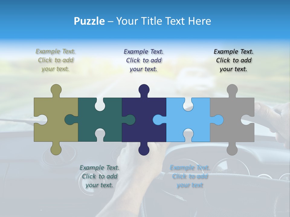 Front Person Transport PowerPoint Template