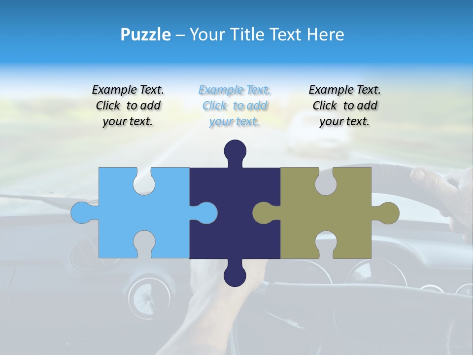 Front Person Transport PowerPoint Template