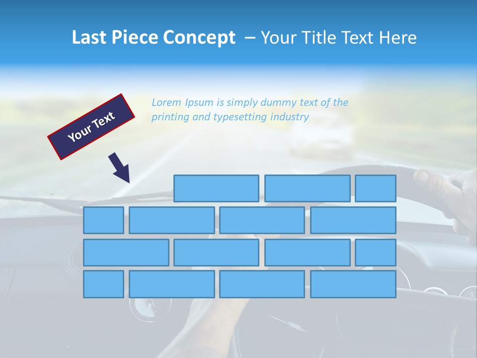 Front Person Transport PowerPoint Template