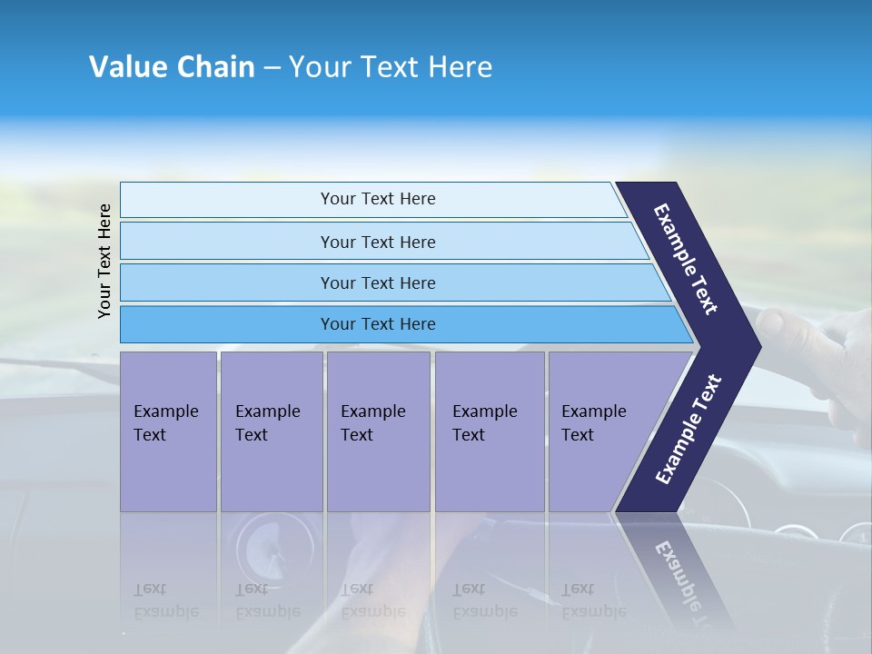 Front Person Transport PowerPoint Template