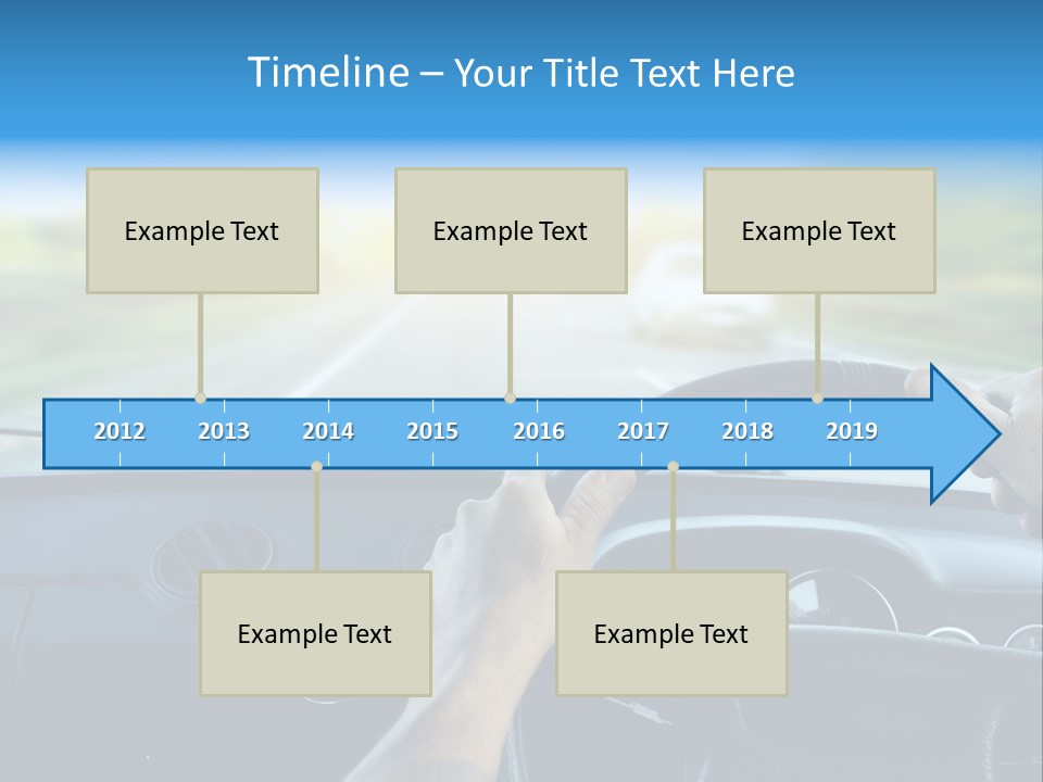 Front Person Transport PowerPoint Template