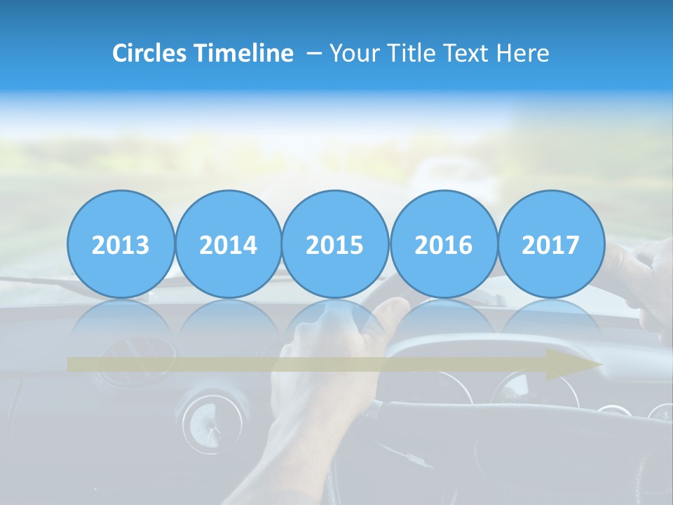 Front Person Transport PowerPoint Template