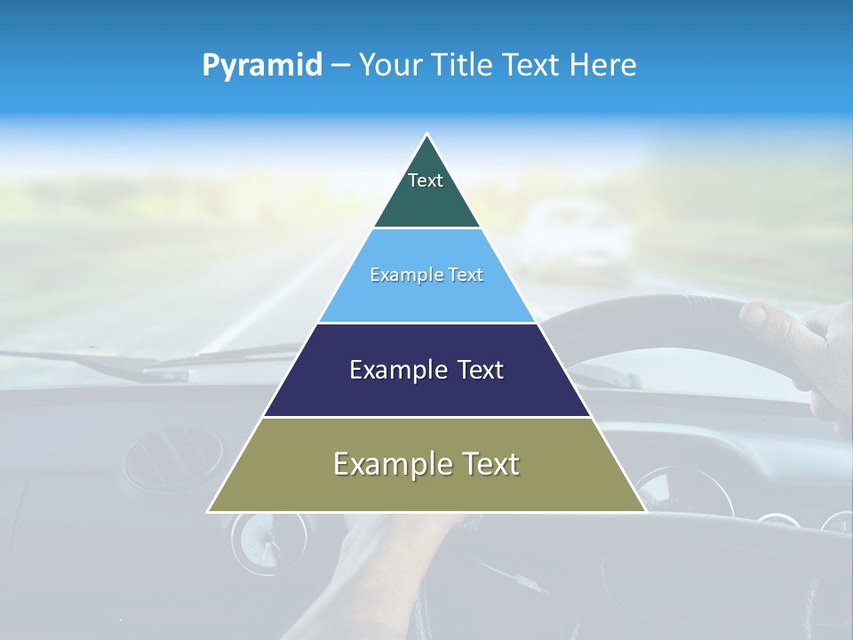 Front Person Transport PowerPoint Template