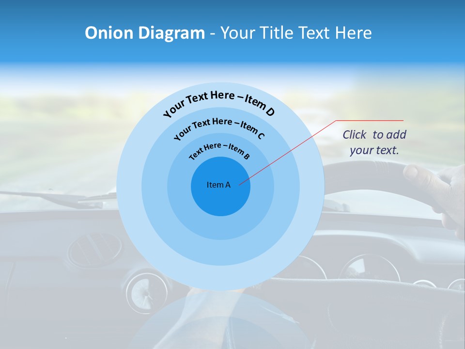 Front Person Transport PowerPoint Template