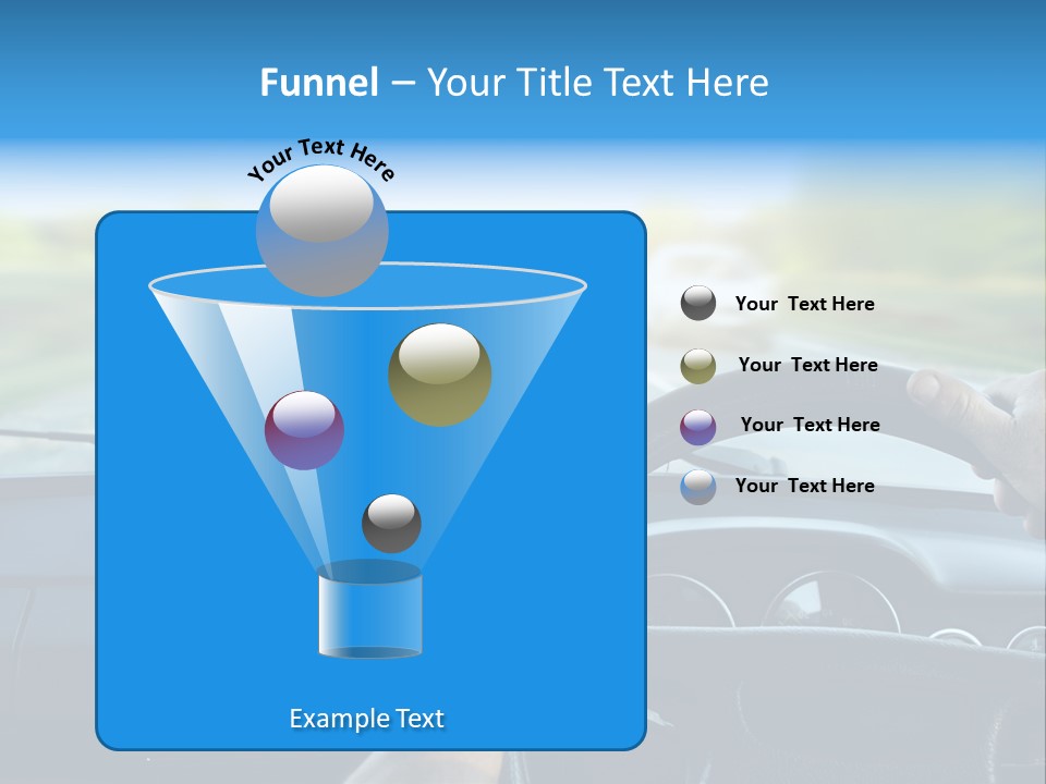 Front Person Transport PowerPoint Template