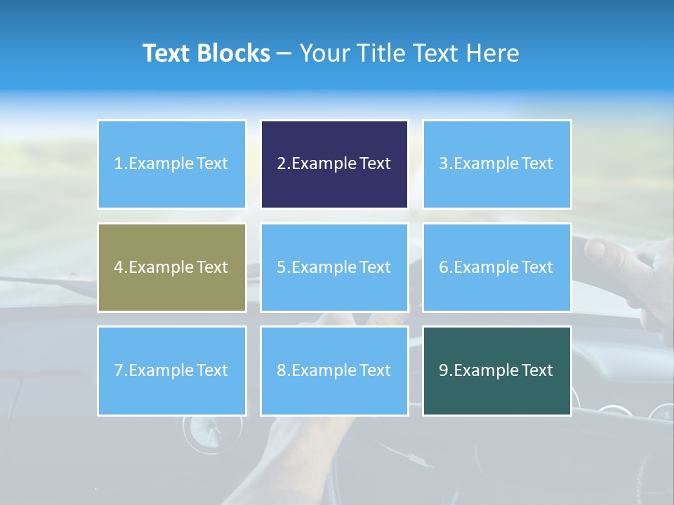 Front Person Transport PowerPoint Template