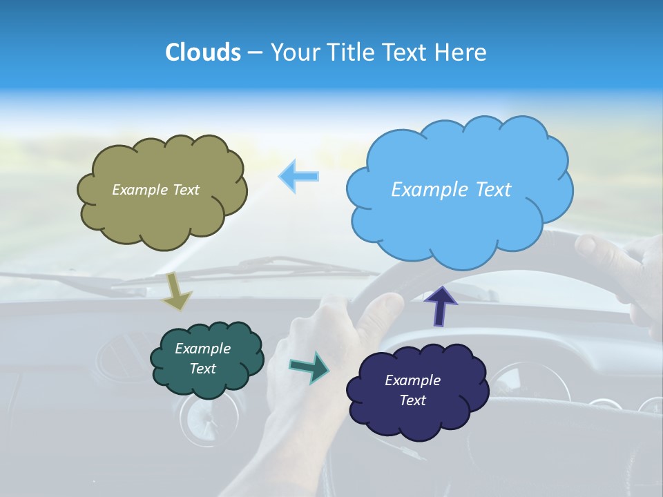 Front Person Transport PowerPoint Template