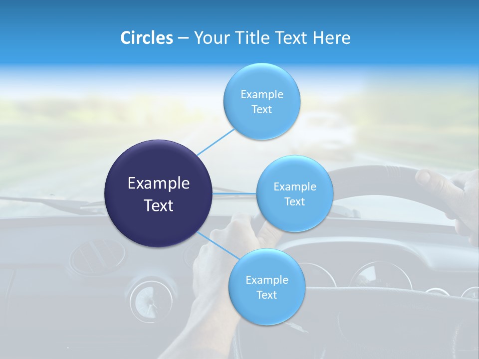 Front Person Transport PowerPoint Template