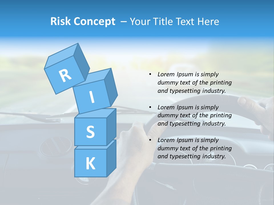 Front Person Transport PowerPoint Template