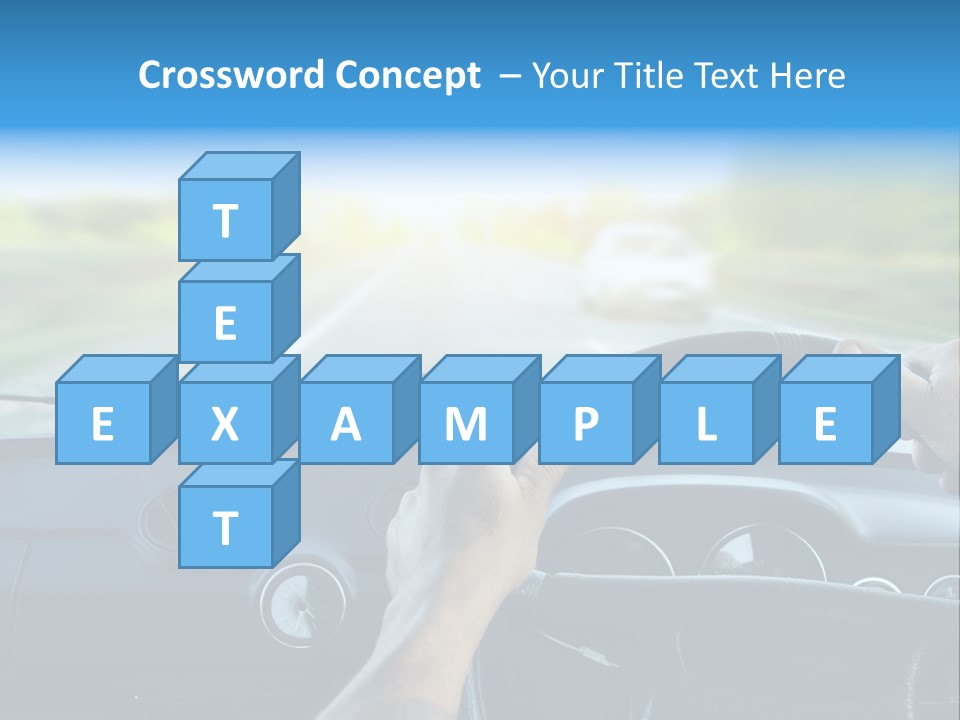 Front Person Transport PowerPoint Template