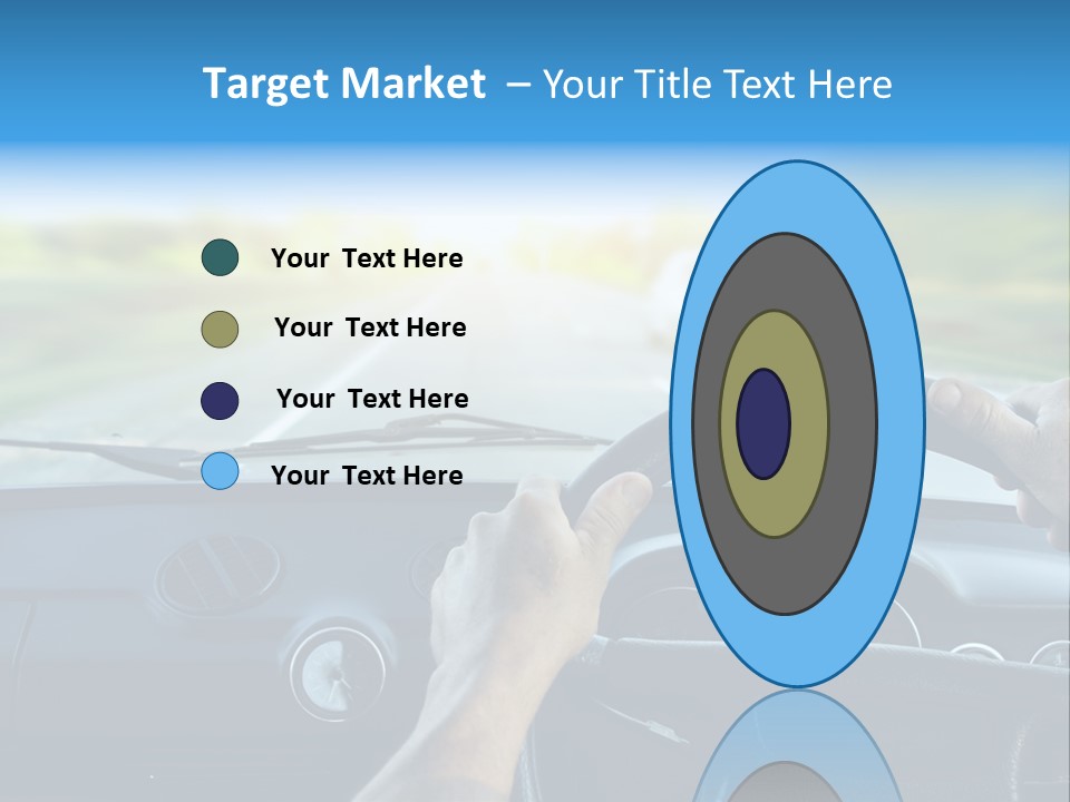 Front Person Transport PowerPoint Template