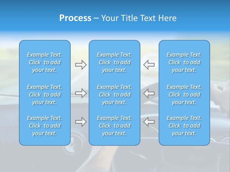 Front Person Transport PowerPoint Template