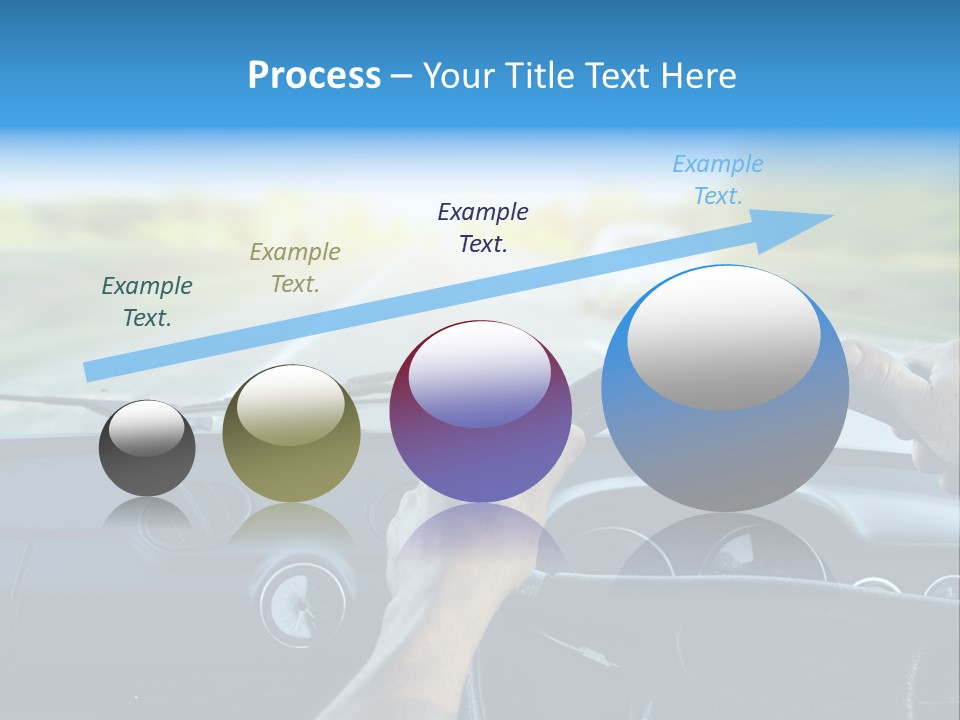 Front Person Transport PowerPoint Template