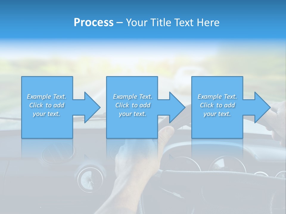 Front Person Transport PowerPoint Template