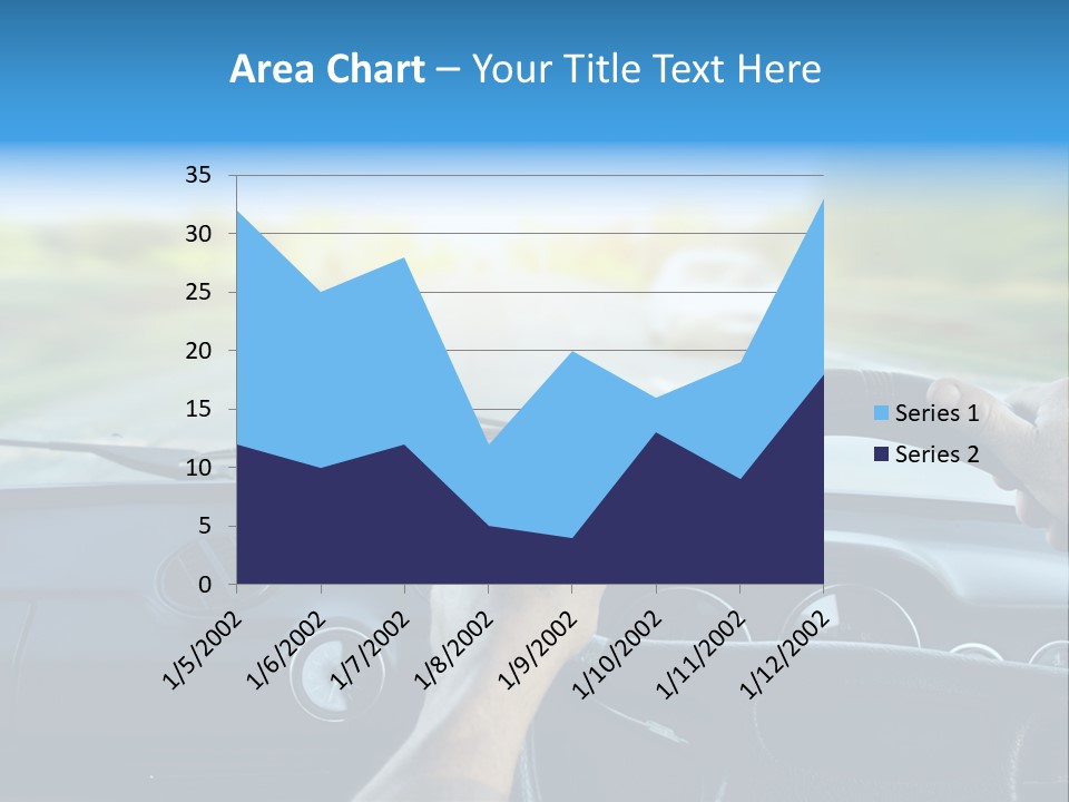 Front Person Transport PowerPoint Template