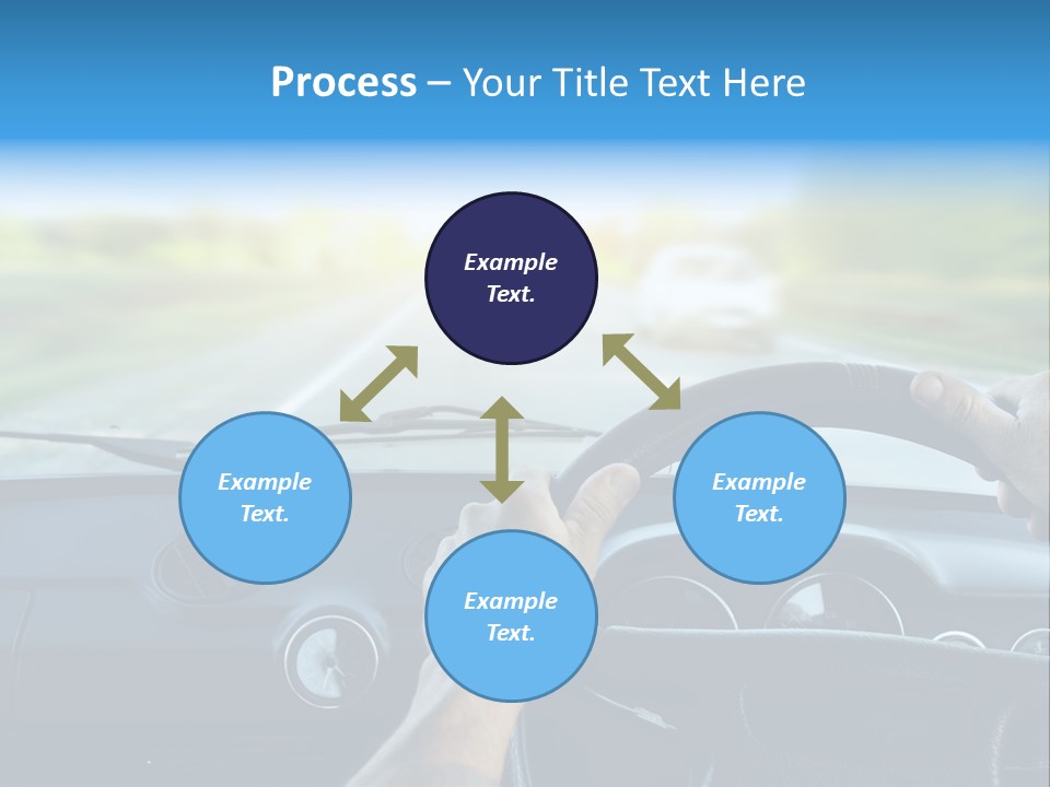 Front Person Transport PowerPoint Template