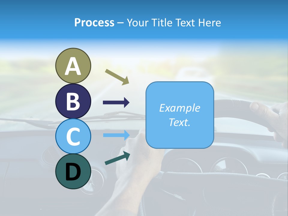 Front Person Transport PowerPoint Template