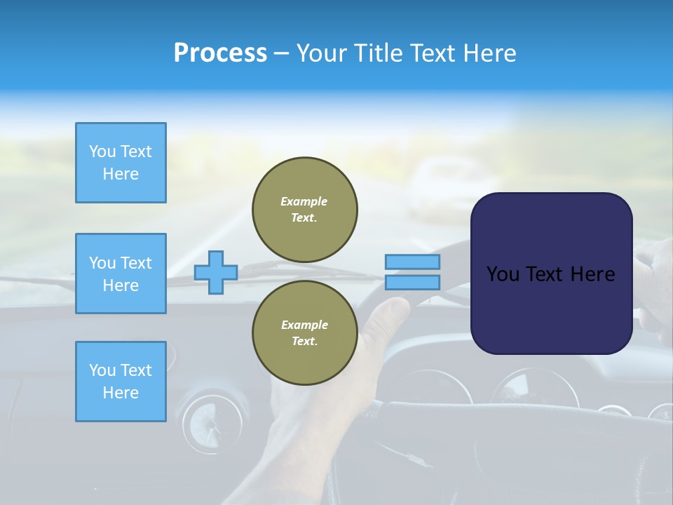 Front Person Transport PowerPoint Template
