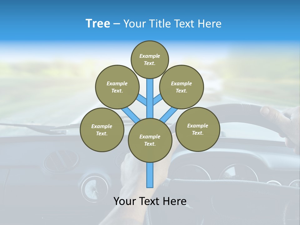 Front Person Transport PowerPoint Template