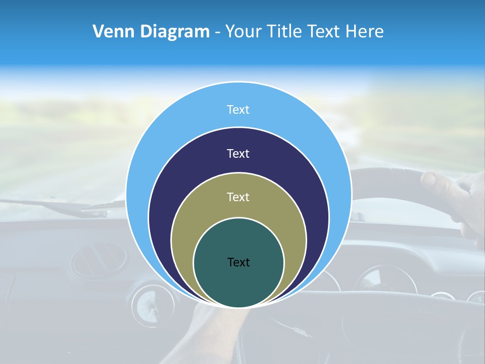 Front Person Transport PowerPoint Template
