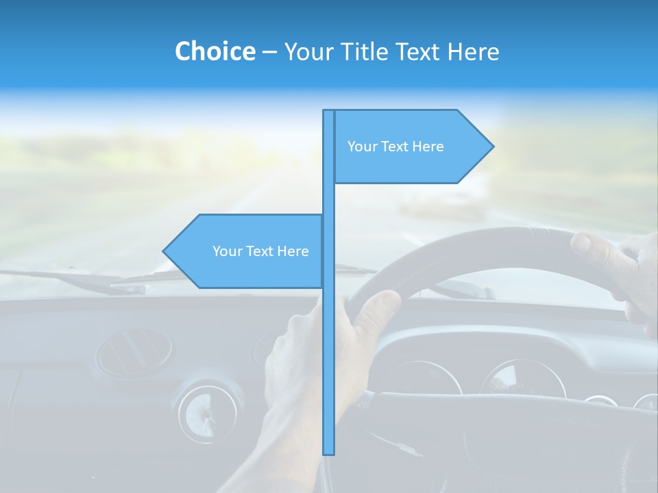 Front Person Transport PowerPoint Template