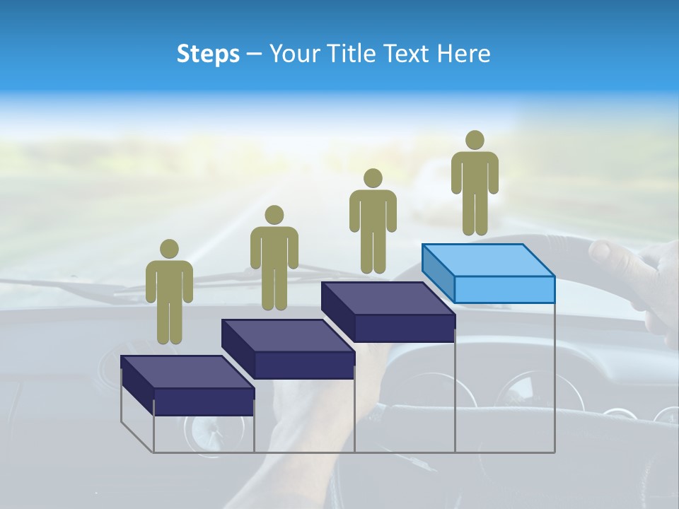 Front Person Transport PowerPoint Template